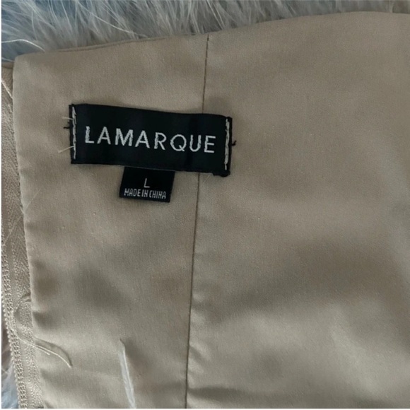 Lamarque Zaina Feather Top Dusty Rose - Picture 8 of 10